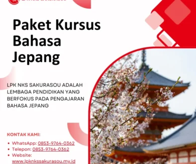 Paket Kursus Bahasa Jepang