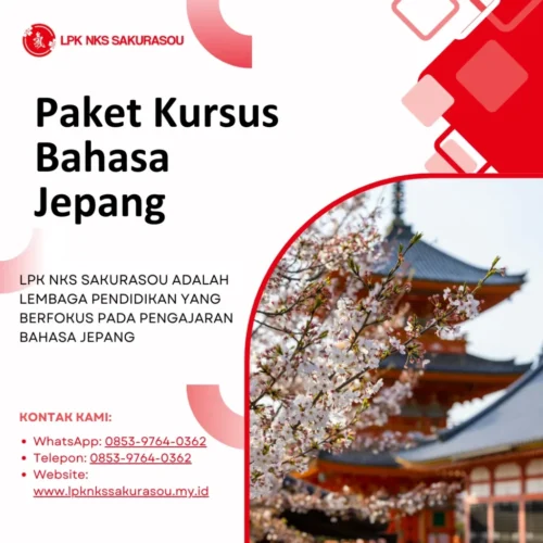 Paket Kursus Bahasa Jepang