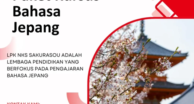 Paket Kursus Bahasa Jepang